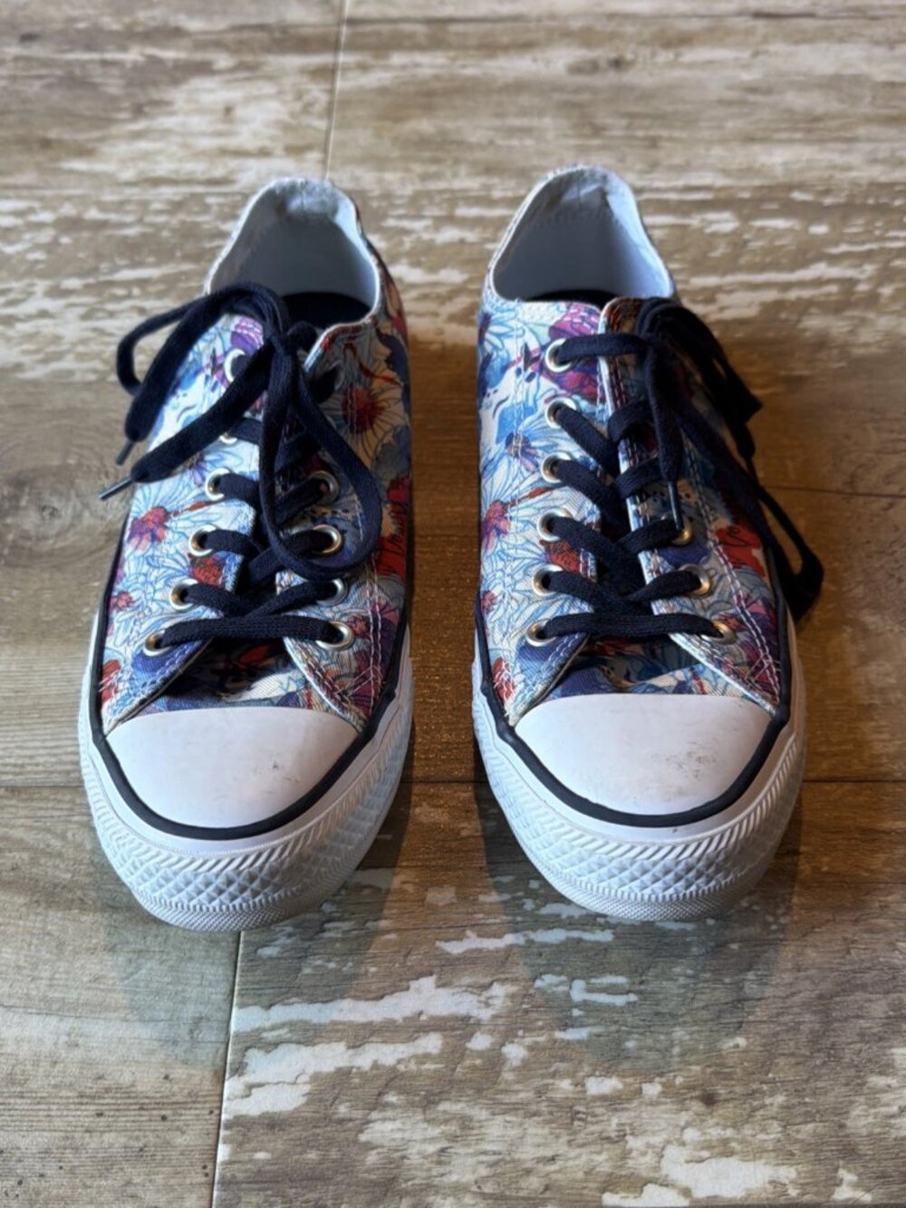 CONVERSE Chuck Taylor All Star Low Top 551549F Daisy Floral Women’s 8 - Picture 4 of 8
